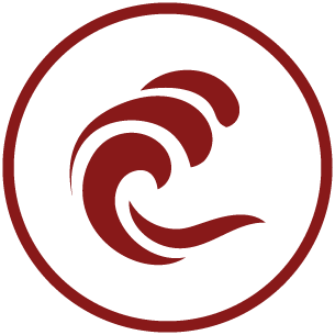 Grafik einer Welle für Seebestattungen